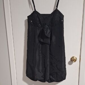 Madison Leigh Black Mini Dress